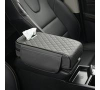 Generico Cuscinetto bracciolo per Mercedes C-Class C250 2016-2021, copriconsolle Memory Foam, Pelle Traspirante, Antiscivolo, per Auto SUV