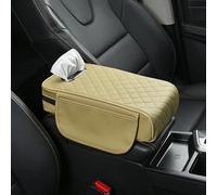 Generico Cuscinetto bracciolo perLamborghini Temerario 2010-2026, copriconsolle Memory Foam, Pelle Traspirante, Antiscivolo, per Auto SUV