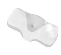 Generico Cuscini ergonomici per dormire - ergonomico | di sostegno traspirante in seta di ghiaccio e memory foam, di sostegno per il collo per chi dorme sul fianco e sulla schiena, 67x3