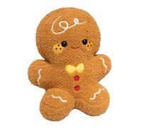 Generico Cuscini Natalizi a Forma di Biscotto di Pan di - Pupazzo Morbido Biscotto di,Morbido Per Lettino Divano Auto Casa Per Bambini Ragazze Adulti