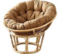 Generico Cuscini per Sedia: Cuscino Rotondo Impermeabile per Amaca 100x100 cm - Resistente al Sole, Lavabile, di Ricambio per Sedia a Dondolo a Uovo - Perfetto per Il Relax in Giardino e sul Balcone.
