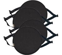 Generico Cuscini per sedie - Cuscini per sedie da Pranzo, Confezione da 4, 35 cm / 13,8 Pollici, Schiuma Comfort per alleviare Lo Stress, Cuscinetti Antiscivolo per sedie da Cucina e Sala da Pranzo
