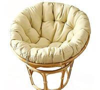 Generico Cuscini per sedie: Cuscino Rotondo Impermeabile per Amaca da Esterno, Cuscino di Ricambio Resistente al Sole per Sedia a Uovo, 150x150 cm, per Il Massimo Comfort in Giardino e sul Balcone.