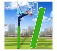 Generico Cuscino for Palo da Basket for Esterni, Cuscino Avvolgente for Asta Rotonda, Cuscini for Palo da Gioco for Tutte Le Stagioni, for Palestra E Garage(Green,Dia 22cm/8.7in)