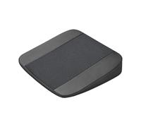 Generico Cuscino for seggiolino rialzato inclinato for auto elevabile in seta di ghiaccio for test guida Sollievo dal dolore Comfort Sedia da ufficio Estate Nero Moka(Black1)