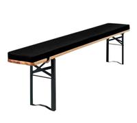 Generico Cuscino Imbottito Panca Birreria, Cuscino Panca Seduta in Lino | Sfoderabile Lavabile Antiscivolo Set Birreria Cuscino Panca Adatto Panche Giardino Terrazza Interno