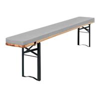 Generico Cuscino Imbottito Panca Birreria, Cuscino Panca Seduta in Lino | Sfoderabile Lavabile Antiscivolo Set Birreria Cuscino Panca Adatto Panche Giardino Terrazza Interno