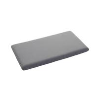 Generico Cuscino in memory foam, supporto cervicale morbido ultra sottile, sollievo dal dolore al collo, aiuto for il sonno, correttore di postura, schiena a basso profilo(LightGrey)