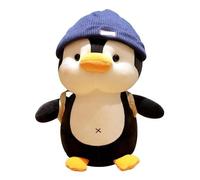 Generico Cuscino in Peluche Pinguino, Peluche Giocattolo Pinguino, Pupazzi GrandePeluche Bambola, Peluche Kawaii Plushie per Coccolare e Giocare, Animali di Peluche per Bambini (25cm)