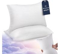 Generico Cuscino Kuyami, Morbido Cuscino A Soffietto per La Schiena, Cuscini di Lusso per Letto, per Chi Dorme A Pancia in Giù O su Un Fianco, Cuscini di qualità da Hotel A 5 Stelle, Morbidi,2pcs