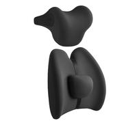 Generico Cuscino Lombare Auto E Cuscino Per Cervicale per L exus UX250h,Set di Cuscino Schiena e Collo in Memory Foam per Guida e Ufficio