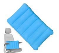 Generico Cuscino Materassino Gonfiabile Da Viaggio Con 5 Cinghie Tappetino Gonfiabile Per Auto Cuscino Ergonomico Ad Aria Per Aereo Picnic Trekking Sedia A Rotelle Ufficio Campeggio PVC 26x41cm