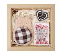 Generico Cuscino per Aghi e spilli | Puntaspilli a Forma di Animale per conservare Gli spilli,Porta Aghi per lavori di Artigianato,per Quilting Cucito Ricamo Principianti università Nonne