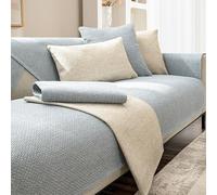 Generico Cuscino per Divano coprisedile Tutto L'Anno Antiscivolo, Copertura per Divano, Schienale Antipolvere, Cuscino Resistente ai peli,C,70x210cm/28x83in