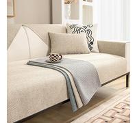 Generico Cuscino per Divano coprisedile Tutto L'Anno Antiscivolo, Copertura per Divano, Schienale Antipolvere, Cuscino Resistente ai peli,A,90x90cm/35x35in