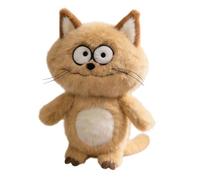 Generico Cuscino per gatti di peluche - Peluche da abbracciare, adorabile compagno di felino, morbido amico del sonno | Regalo per la camera da dei bambini, per ragazzo, ragazza, fidanzata, mogli