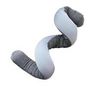 Genérico Cuscino per il collo, cuscino regolabile, a forma di S, a spirale, compatto, lavabile, per casa, ufficio, viaggi in auto, viaggio su strada, campeggio, dormire zaino