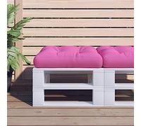 Generico Cuscino per Pallet Rosa 60x61,5x10 cm in Tessuto Oxford,Casa e Giardino,Arredo,Cuscini per sedie-360898