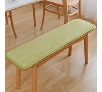 Generico Cuscino Per Panca Da Giardino/portico - 100/120/150 X 30/35/40 Cm Antiscivolo, Resistente Esterni/interni Patio, Veranda, Altalene O Sedute Finestra(Fruit green,40x150cm)