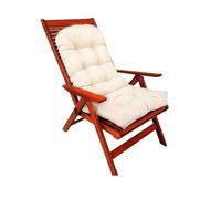 Generico Cuscino per sedia reclinabile in legno per sedia a dondolo rilassante, spesso e morbido, estivo, per viaggi, vacanze, Adatto per sedia a dondolo da interno esterno