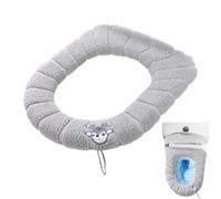 Generico Cuscino per Sedile WC, coprisedile Morbido per WC, Cuscino per Sedile WC, Imbottitura per coprisedili per WC in Tessuto di Fibra Lavabile Estensibile al Tocco Delicato Installazione Semplice