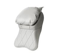 Generico Cuscino poggiatesta da automobile | Cuscino ergonomico in memory foam con cinturino regolabile,Poggiatesta da auto - per l'Ufficio la Guida i Viaggi il Camion l'Aereo e il Volo e in Viaggio