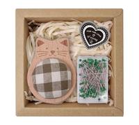 Generico Cuscino Porta spilli - Cuscino Portaspilli a Forma di Animale,Contenitore Aghi Domestico | Studenti Universitari Principianti Nonne Quilting Cucito Cucitura Ricamo attività Artigianali