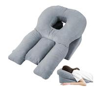 Generico Cuscino Prono - Cuscino Morbido per il Riposo | Cuscini da Massaggio con Posizione a Viso in Giù | per Relax e Riposo in Casa, per Sdraio, Poltrone Reclinabili, e Divano