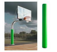 Generico Cuscino Rotondo per Palo da Basket, Cuscino Portatile per Palo di Parcheggio, Cuscino Ammortizzante per Esterni Adatto A Tutte Le Stagioni(Green,Dia 14cm/5.5in)