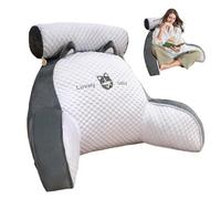 Generico Cuscino Schienale Con Braccioli, Supporto Lombare Per Lettura A, Cuscino Ergonomico Con Braccioli Imbottiti, Ideale Per Lavorare Con Laptop, Leggere, Giocare E Guardare La TV