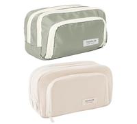 Generico Custodia a, adattabilità versatile, 21x13x7cm, cartoleria e borsa per il trucco, design robusto e portatile, per materiali scolastici, viaggi, insegnanti, studenti