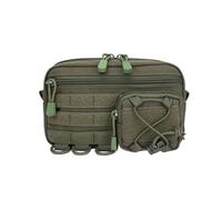 Generico Custodia amministrativa orizzontale: borsa organizer pratica per caccia, caccia e attività all'aperto(Green)