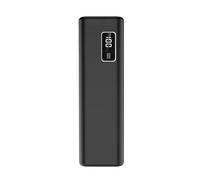 Generico Custodia antiurto in EVA per CukTech 15 Power SE, con cerniera resistente all'acqua - Organizer compatto per power bank e cavi da 20000 mAh (Black)