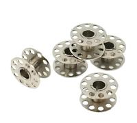 Generico Custodia e Bobine in Metallo, compatibilità con Gli Accessori for Macchine da Cucire domestiche Brother Singer(5pcs Metal Bobbins)