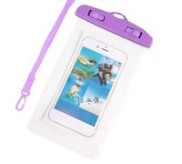 Generico Custodia Impermeabile Per Cellulare,Porta Telefono Trasparente Touchscreen,Supporto Per Cellulare Per Barche | Per Spiaggia Vacanze In Crociera Nuoto Immersioni Kayak Viaggi