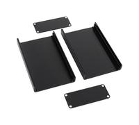 Generico Custodia in Metallo Custodia per progetti elettrici Scatola a Conchiglia 80x50x20mm per dispositivi misurazione e attività Fabbricazione Custodia Industriale