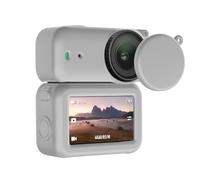 Generico Custodia in silicone con coperchio per lenti per DJI OSMO Nano, Full Protector Manica Protettiva Pelle Molle Accessori per fotocamere d'azione (Grigio)