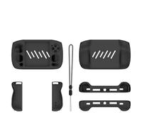 Generico Custodia per ANBERNIC RG CubeXX, custodia protettiva in silicone per console di gioco, accessori antigraffio in tinta unita per la custodia dei giochi (Nero)