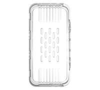 Generico Custodia per Anbernic RG35XX H, custodia trasparente in TPU per console di gioco, copertura protettiva antiurto con design di raffreddamento (Trasparente)