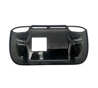 Generico Custodia per AYANEO Pocket AIR Mini, custodia protettiva per console di gioco portatile, cover in TPU trasparente antiurto (Nero trasparente)