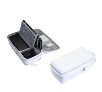 Generico Custodia per il trasporto per Switch 2, Caso di immagazzinaggio del sacchetto dell'organizzatore antiurto dura Custodia da viaggio Anti-graffio per Switch 2 Console per JoyCon (Bianco)