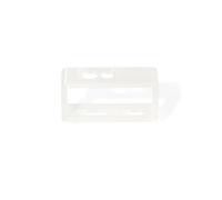 Generico Custodia per Kodak CHARMERA 1987, custodia protettiva in plastica per fotocamera, cover per fotocamera digitale resistente alle cadute stampata in 3D (bianco traslucido)