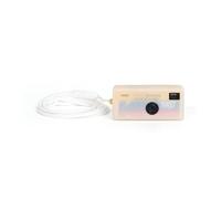 Generico Custodia per KODAK Charmera 1987, custodia protettiva in silicone per fotocamera digitale, copertura antiurto con cordino (Trasparente)