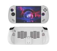 Generico Custodia per Legion GO S, custodia protettiva da gioco con supporto, copertura in TPU antiurto per macchine da gioco, accessori per console (bianco)