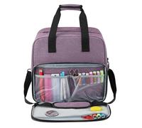 Generico Custodia per macchina da cucire da viaggio, borsa per macchina da cucire,Borsa tote con tracolla Borsa per da - protettiva impermeabile per accessori da cucito per tessuti, manua