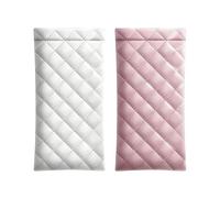 Generico Custodia per occhiali - 18x9x1 cm 2 pezzi PU portatile protettiva sottile, sottile portatile spremuta, protegge le montature, morbida pelle sintetica PU leggera per riporre