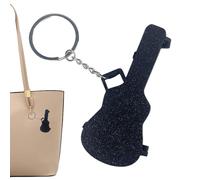 Genérico Custodia per plettri per chitarra - Scatola per plettri con design 3D | Portachiavi portatile per chitarristi, musicisti e amanti della musica con custodia per feste ed eventi