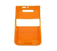 Generico Custodia per Retroid Pocket Classic, console portatile con guscio flessibile in TPU, copertura protettiva morbida stampata in 3D (Arancione trasparente)