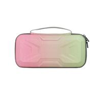 Generico Custodia protettiva da viaggio antiurto in EVA con organizer antigraffio per console Switch 2 (rosa)