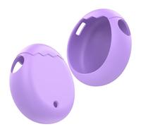 Generico Custodia Protettiva in Silicone Liquido per Tamagotchi Paradise, Morbida Carina Antiscivolo Antishock, Copertura Resistente alle Cadute, Custodia Lavabile per Console di Gioco (Viola)